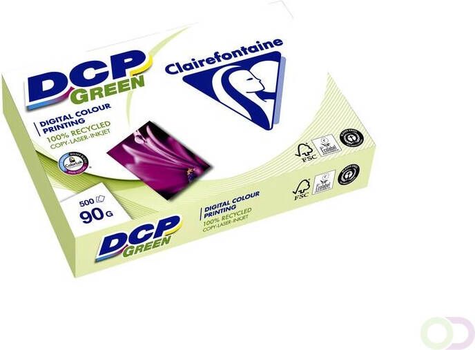 Clairefontaine Laserpapier DCP Green A4 90gr wit 500vel