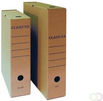 Classex Class'ex archiefdoos voor ft folio binnenformaat: 36 5 x 25 1 cm