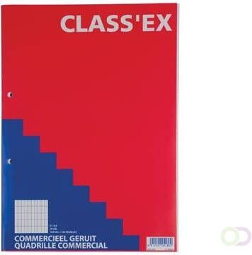 OfficeTown Class&apos;ex cursusblok commercieel geruit blok van 100 vel - Foto 2