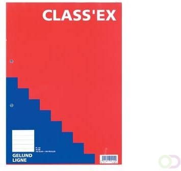 Classex Class'ex cursusblok gelijnd blok van 100 vel