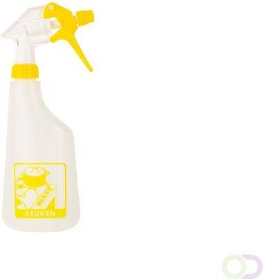 Cleaninq Sproeiflacon 600ml leeg met logo keuken