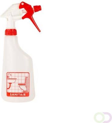 Cleaninq Sproeiflacon 600ml leeg met logo sanitair