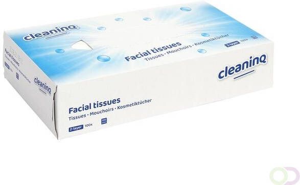 Cleaninq Facial tissues 2-laags 100stuks