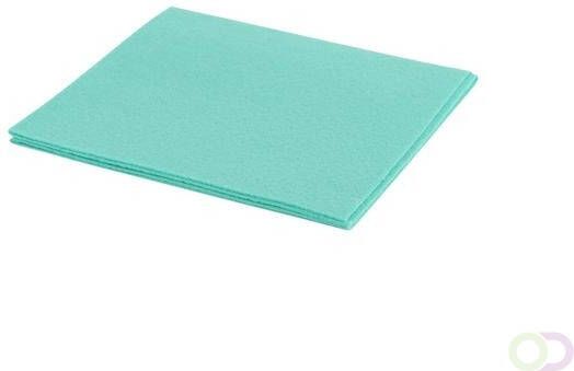 Cleaninq Werkdoek viscose 38x40cm groen 10 stuks