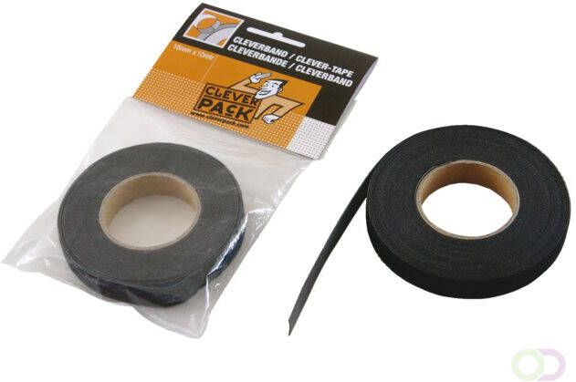 Cleverpack Klittenband kabelbinder 2-in-1 zwart
