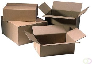 Cleverpack Verzenddoos bulk 400x500x300mm bruin 25stuks