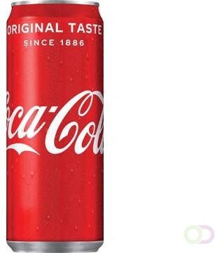 Coca Cola Company Coca-Cola frisdrank sleek blik van 33 cl pak van 30 stuks
