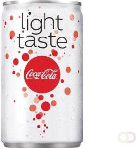 Coca Cola Company Coca-Cola Light frisdrank mini blik van 15 cl pak van 24 stuks