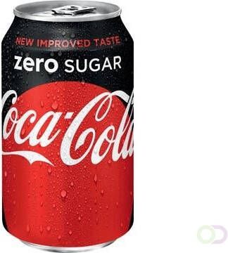 Coca Cola Company Coca-Cola Zero frisdrank blik van 33 cl pak van 24 stuks
