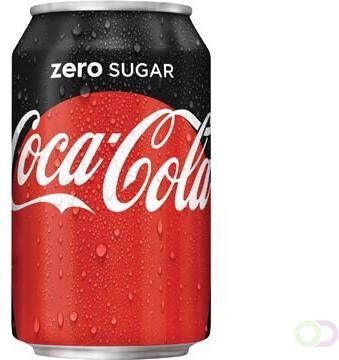 Coca Cola Company Coca-Cola Zero frisdrank blik van 33 cl pak van 30 stuks