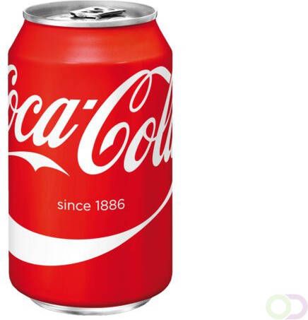 Coca Cola Regular Frisdrank blikje 0.33l
