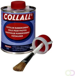 Collall Rubbercement 1000ml + kwast
