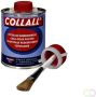 Collall Rubbercement 1000ml + kwast - Thumbnail 1