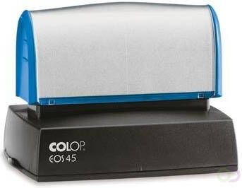 Colop EOS 45 stempel inclusief zwarte cartridge + absorberend schuim