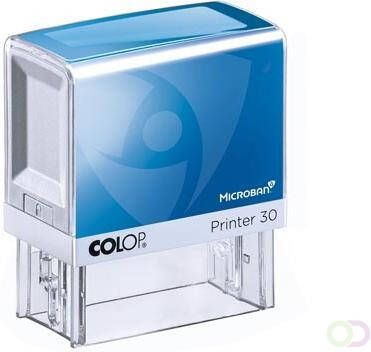 Colop printer 30 Microban max. 5 regels ft 47 x 18 mm met de Microban antibacteriÃle technologie