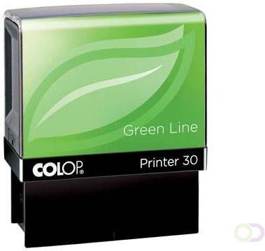 Colop stempel Green Line Printer 30 max. 5 regels voor Nederland ft. 18 x 47 mm