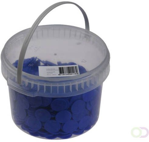 Combicraft Consumptiemunt blauw 750 stuks
