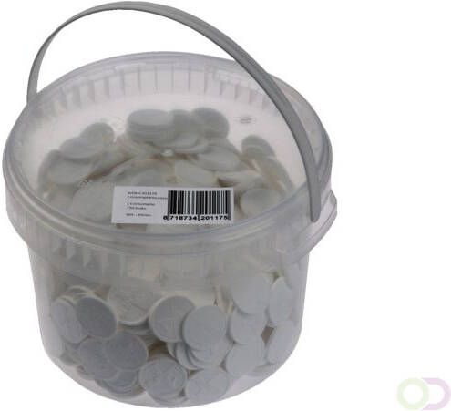 Combicraft Consumptiemunt wit 750 stuks