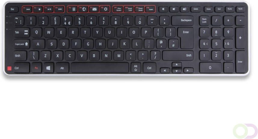 Contour Design Balance toetsenbord Bluetooth QWERTZ Duits Zwart (BALANCE-DE)