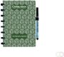 Correctbook Endless Agenda A5 uitwisbaar herbruikbaar Forest Green (donkergroen) - Thumbnail 2