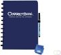 Correctbook Notitieboek uitwisbaar en herbruikbaar A4 blanco marine blauw - Thumbnail 1