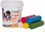 Creall Klei supersoft rood blauw groen geel wit 450gr - Thumbnail 1
