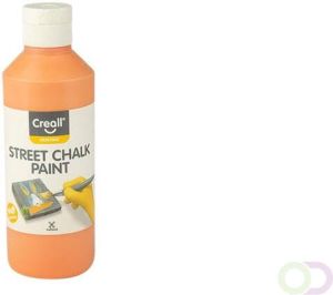 Creall Stoepkrijtverf Chalk Paint 250ml oranje