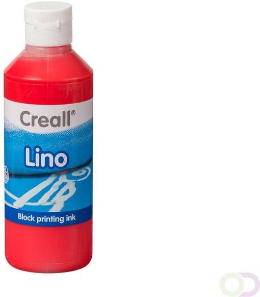 Creall Linoleumverf Lino lichtrood 250ml