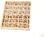 Creotime Letters en cijfers Creativ Company 4cm 288 stuks MDF - Thumbnail 1