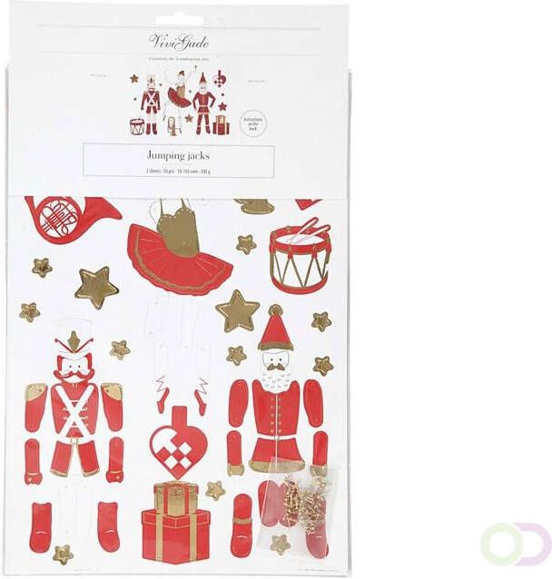 Creotime Trekpoppen kerstthema