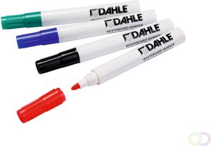 Dahle 95050 op kleur gesorteerd whiteboardmarkers set van vier