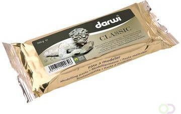 Boetseerpasta Darwi classic pak van 500 g wit