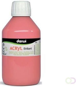 Darwi Glanzende acrylverf roze