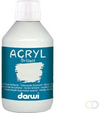 Darwi Glanzende acrylverf wit
