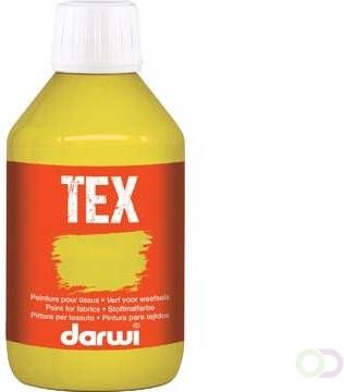 Darwi textielverf Tex 250 ml goudgeel