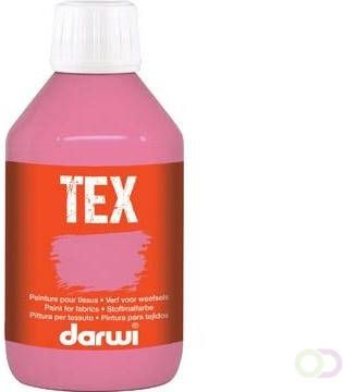 Darwi textielverf Tex 250 ml roze