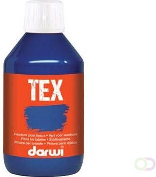 Darwi textielverf Tex 250 ml ultramarijn