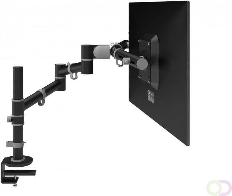 Dataflex monitorarm Viewgo 133 met bureauklem zwart