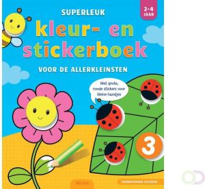 Deltas Kleur- en stickerboek Superleuk 2-4 jaar