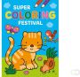 Deltas Kleurblok Super Coloring Festival - Thumbnail 1
