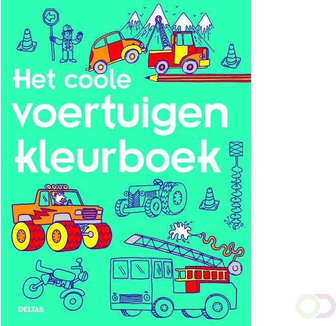Deltas Kleurboek Het coole voertuigen kleurboek