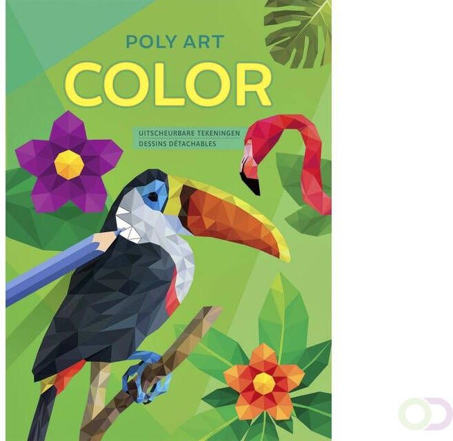 Deltas Kleurboek Poly Art Color