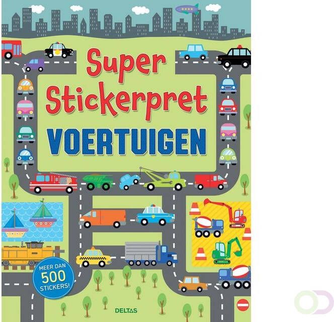 Deltas Super Stickerpret voertuigen