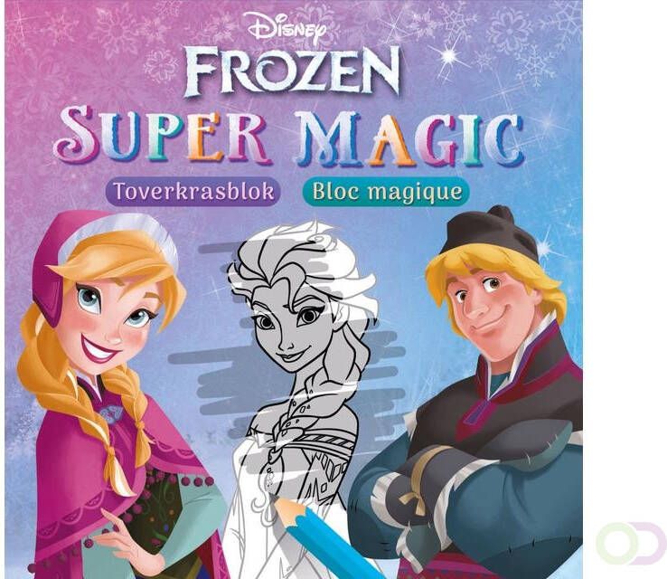 Deltas Toverkrasblok Super Magic Disney Frozen