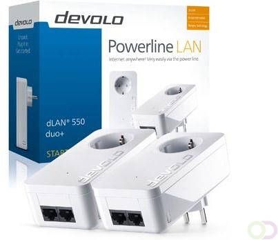 Devolo dLAN 550 duo+ Starter Kit powerline