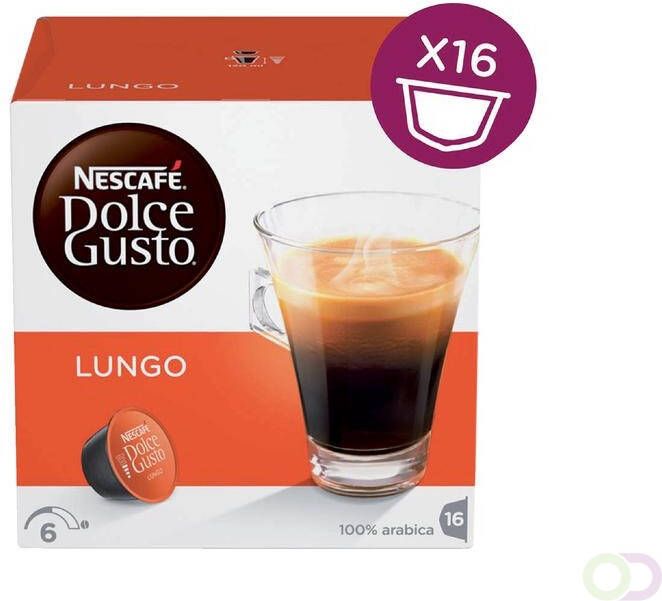 Dolce Gusto Koffie Lungo 16 cups