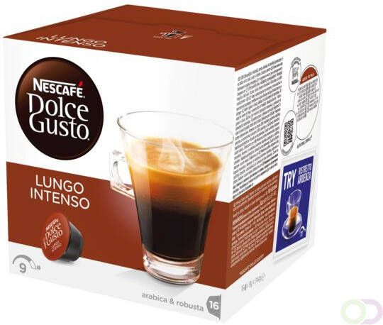 Dolce Gusto Koffie Lungo Intenso 16 cups