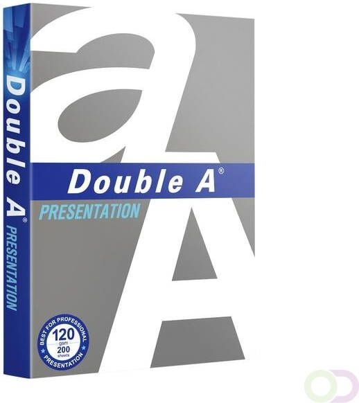 Double A Kopieerpapier Presentation A4 120gr wit 200vel