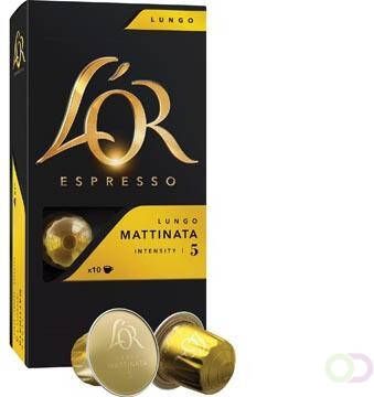 Douwe Egberts koffiecapsules L&apos;or intensity 5 Mattinata pak van 10 capsules