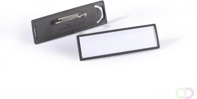 Durable Naambadge CLIP CARD 17x67 mm met magneet